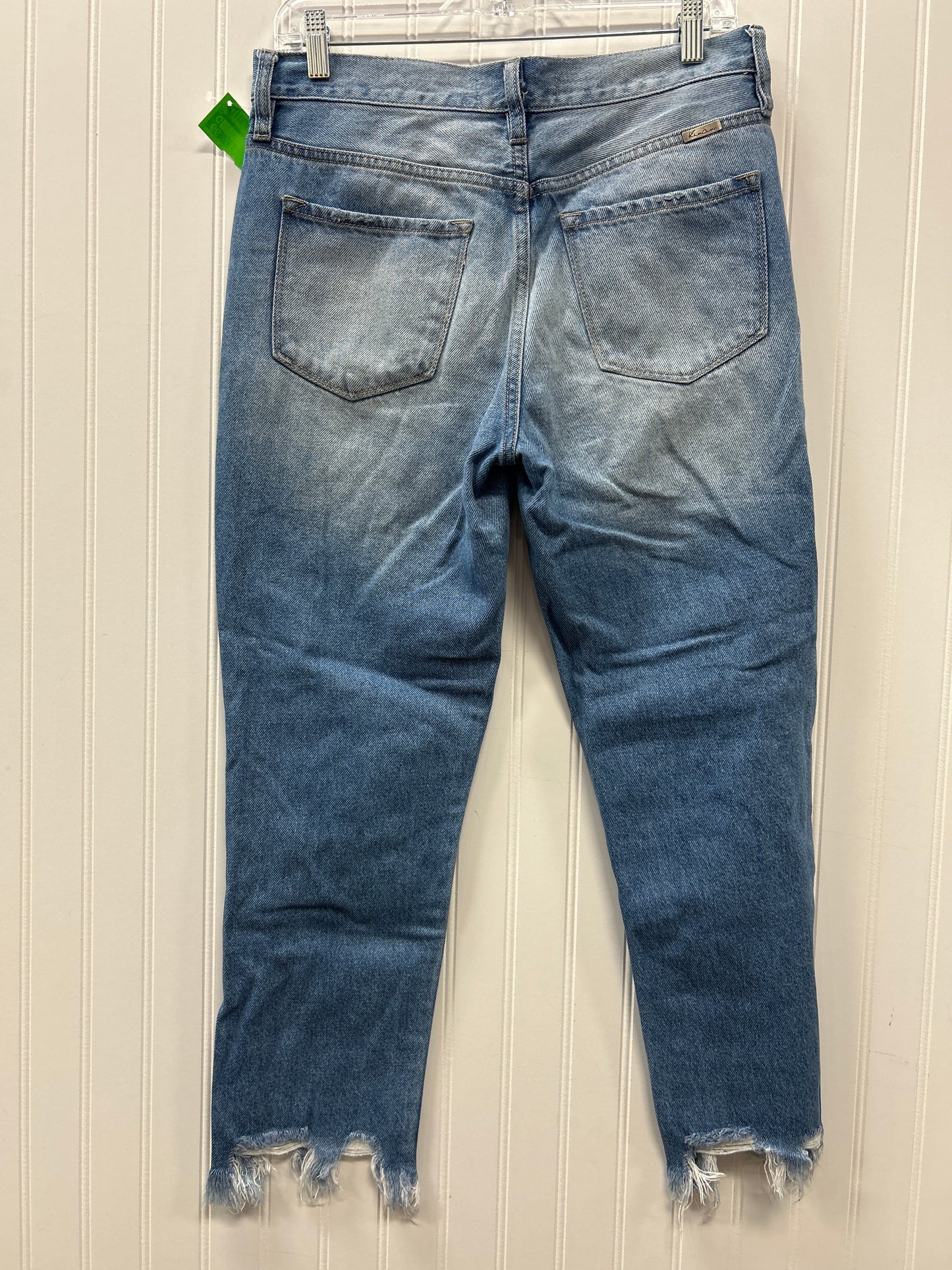Jeans Straight By Kancan In Blue Denim, Size:4