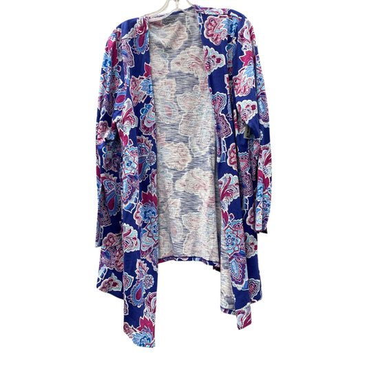 Cardigan By Chicos In Blue, Size:Xl