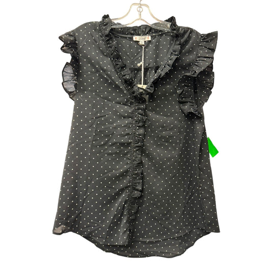 Top Ss By L Love In Black, Size:L