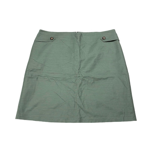 Skirt Mini & Short By Ann Taylor In Green, Size:14