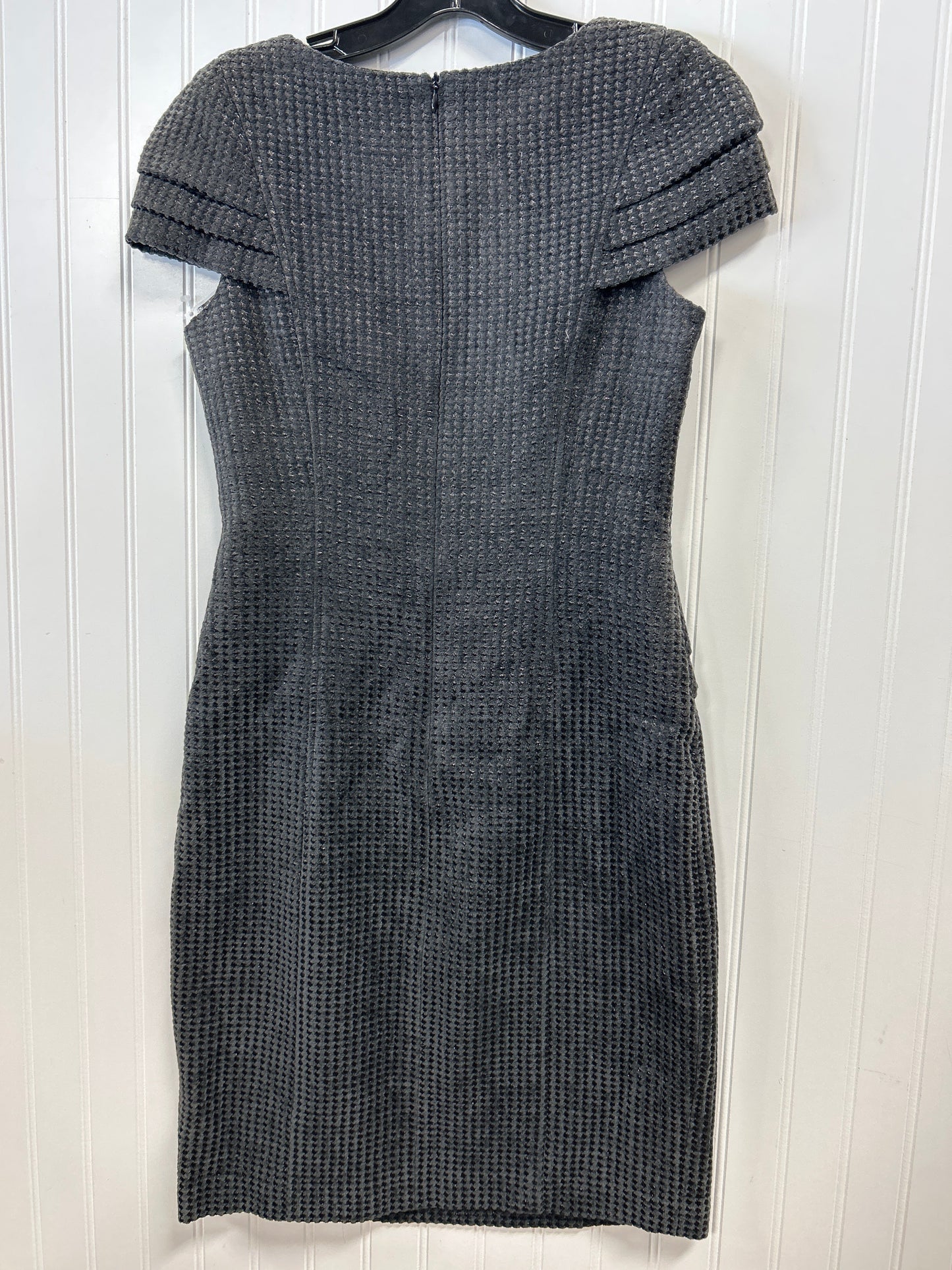Dress Work By David Meister In Black, Size:4