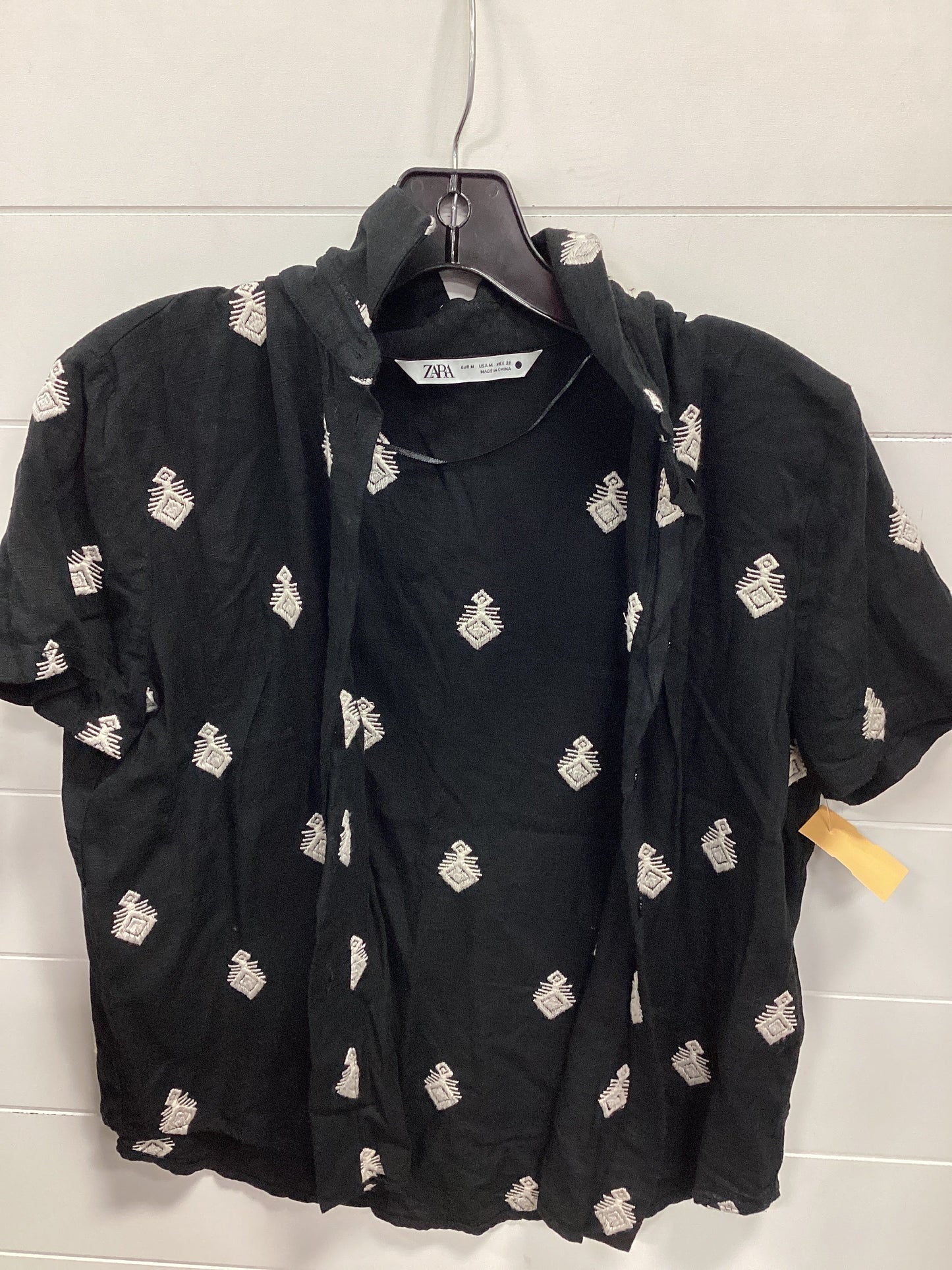 Top Ss By Zara In Black, Size:M