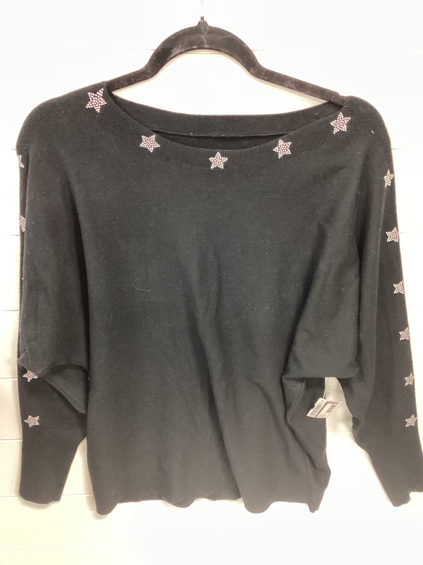 Top Ls By Cmc In Black, Size:M
