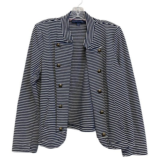 Blazer By Tommy Hilfiger In Blue & White, Size:L