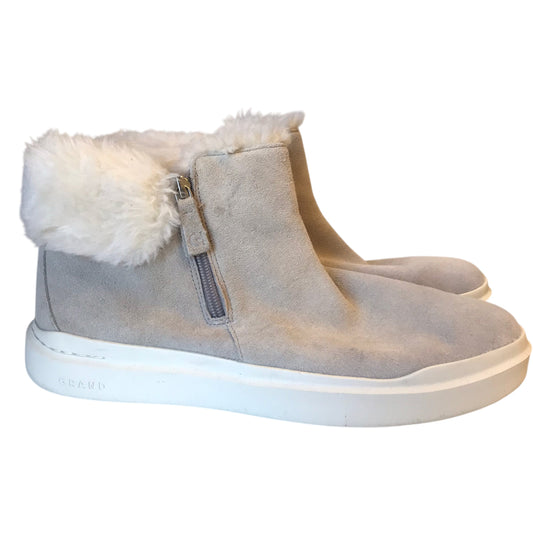 Boots Ankle By Cole-Haan In Ivory, Size:11