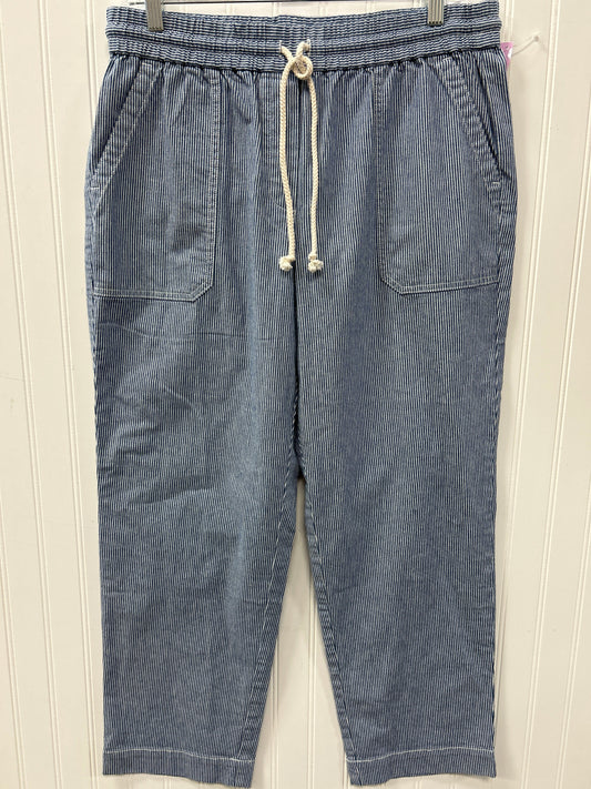 Pants Linen By Talbots In Blue, Size:Lp