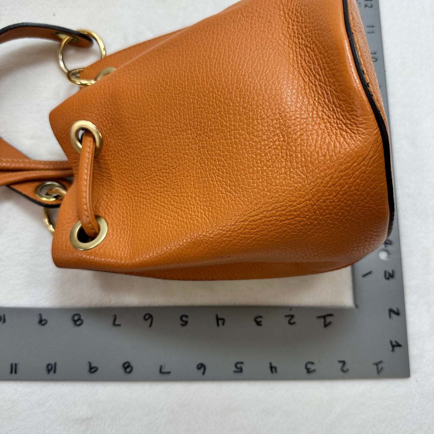 Leather Crossbody By Divas Bag, Size: Medium