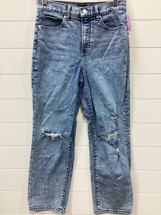 Jeans Boot Cut By Express In Blue Denim, Size:6