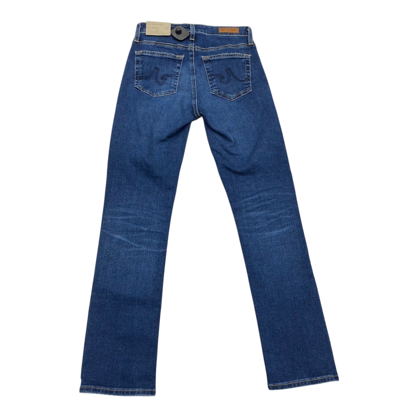Jeans Straight By Ag Jeans In Blue, Size:0