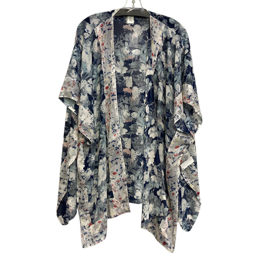 Kimono By Simply Noelle In Floral Print, Size:Osfm