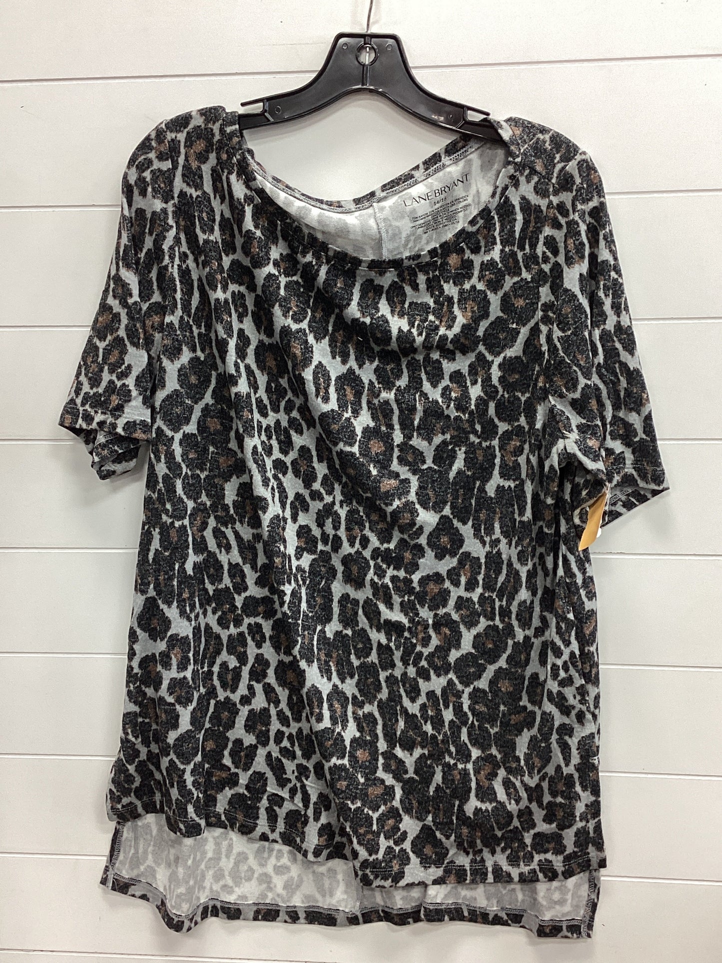 Top Ss By Lane Bryant In Animal Print, Size:Xl