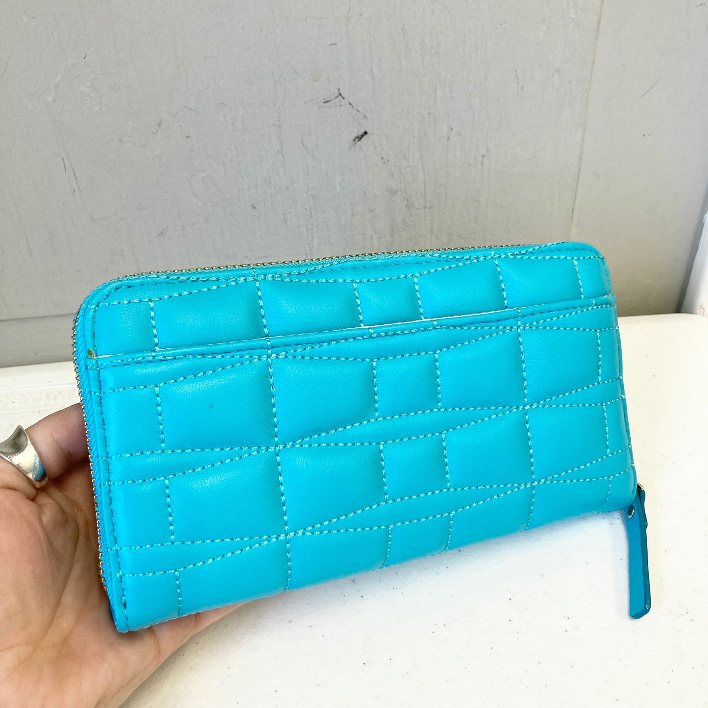Wallet Designer By Kate Spade In Blue, Size:Large