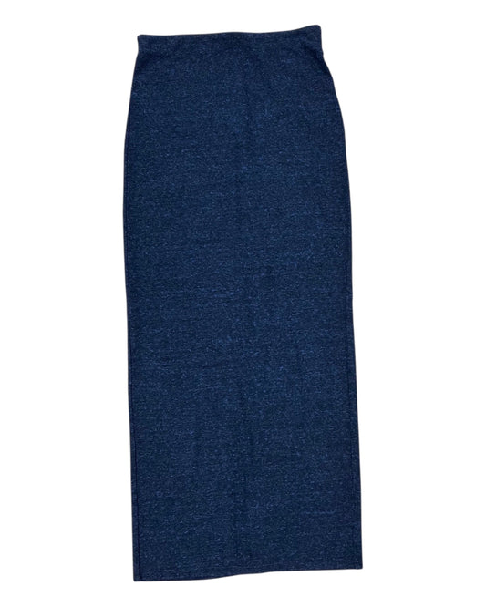 Skirt Maxi By Joan Vass In Navy, Size:S