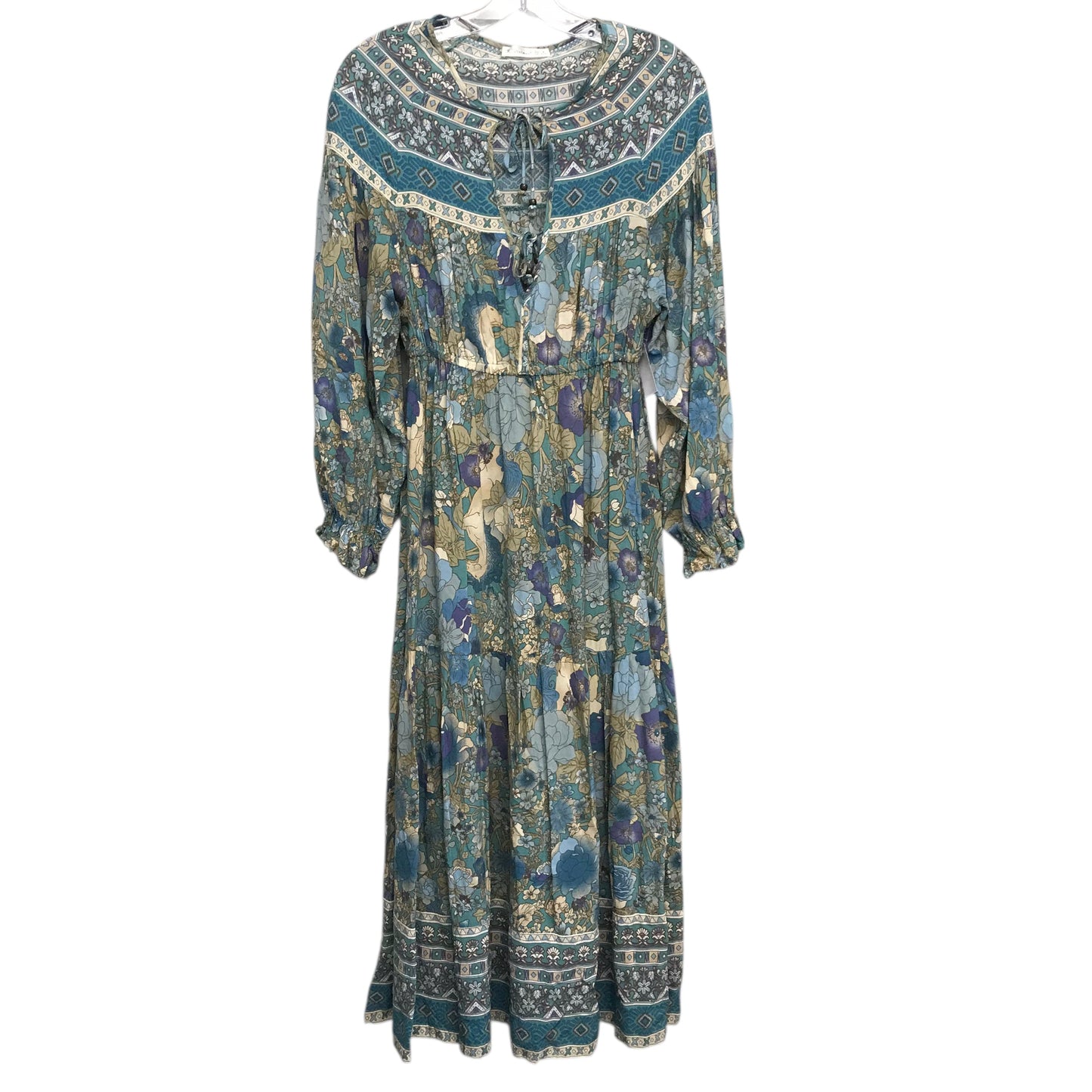 Dress Casual Maxi By R. Vivimos In Multi, Size:M