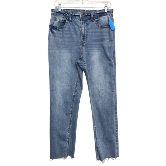 Jeans Straight By Oat In Blue Denim, Size:10