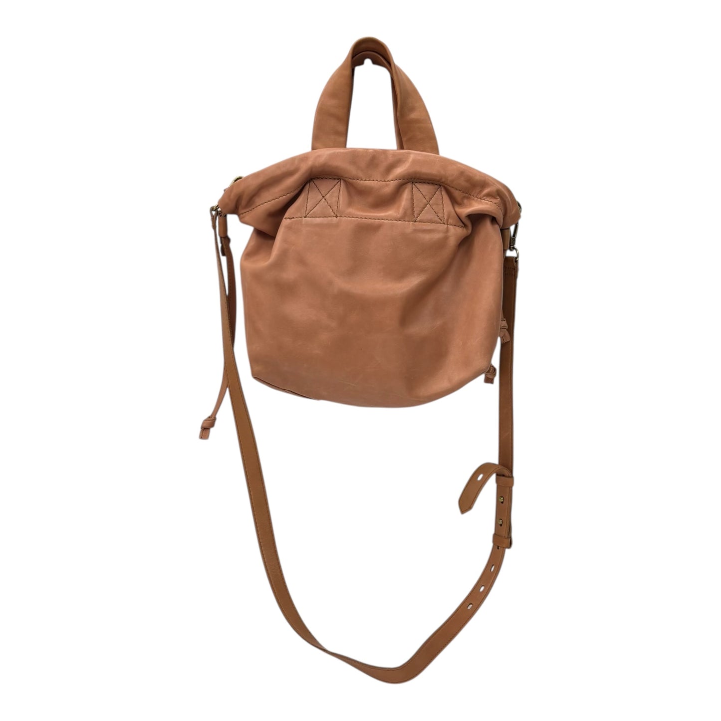 Crossbody Leather By Madewell In Brown, Size:Medium