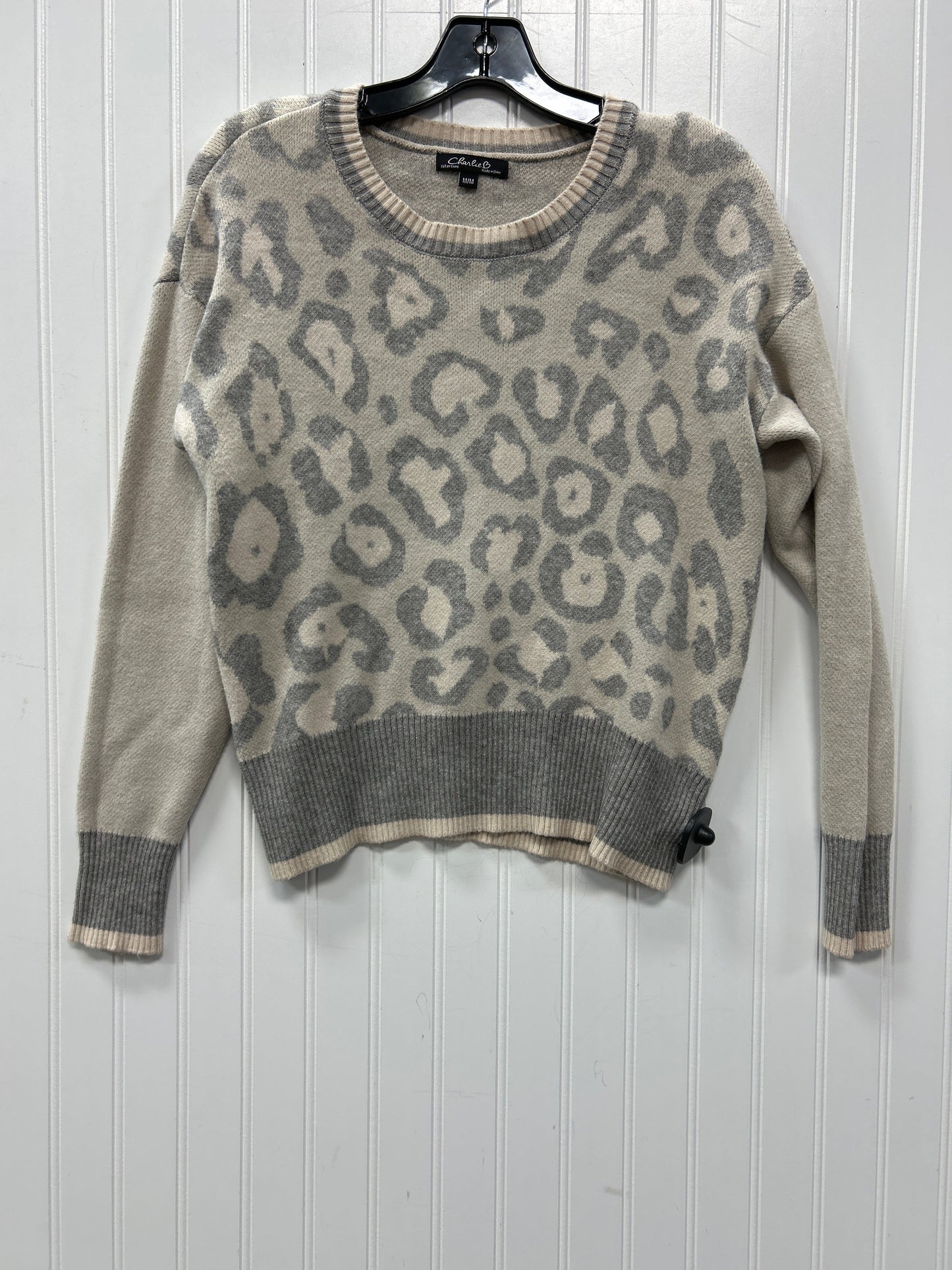 Top Ls By Charlie B In Grey, Size:M