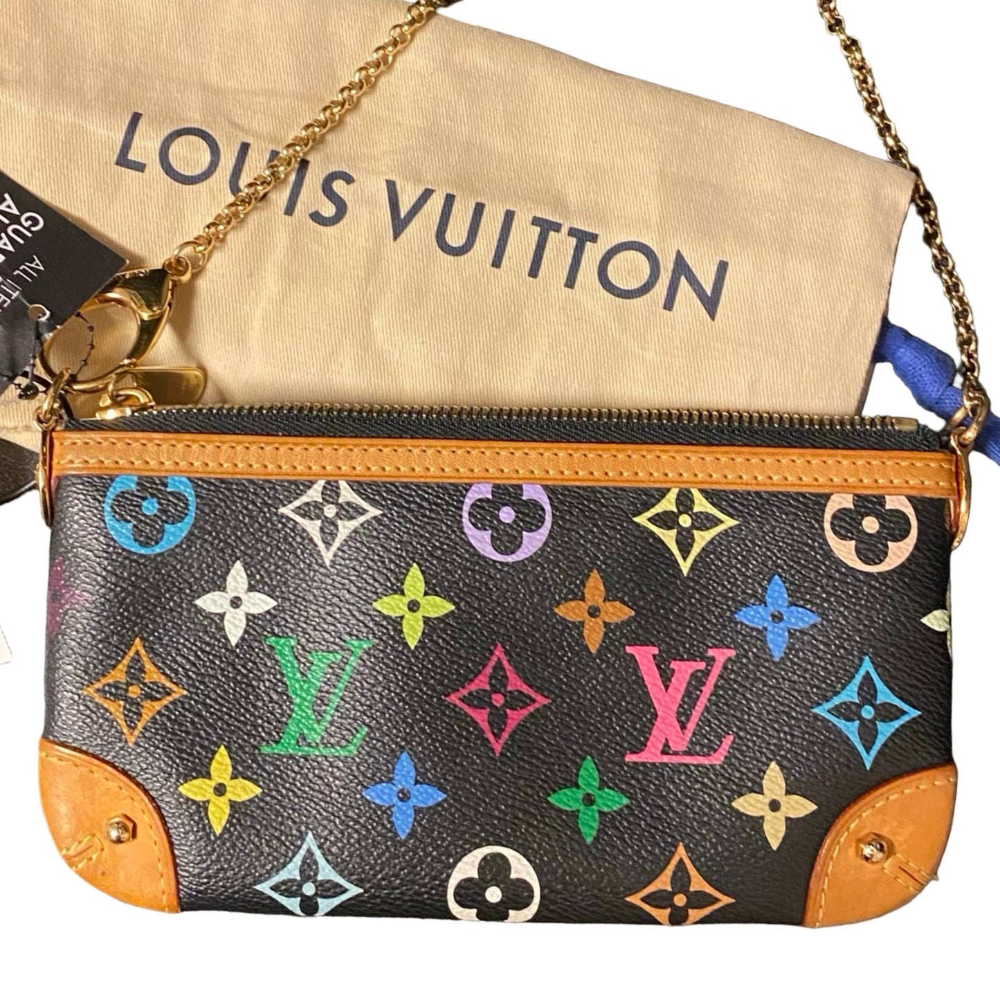 Handbag Luxury Designer By Louis Vuitton In Multi, Size:Small
