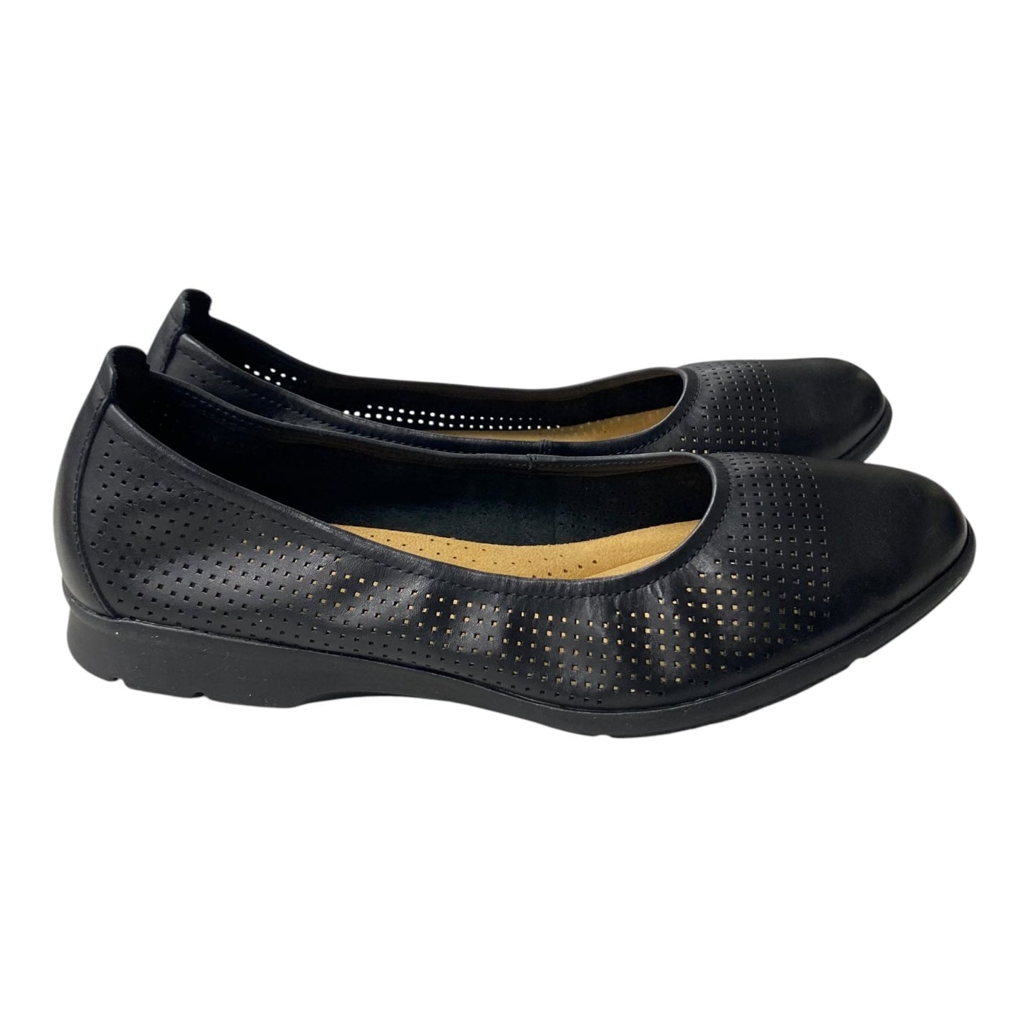 SHOES FLATS by CLARKS In BLACK, Size: 9.5