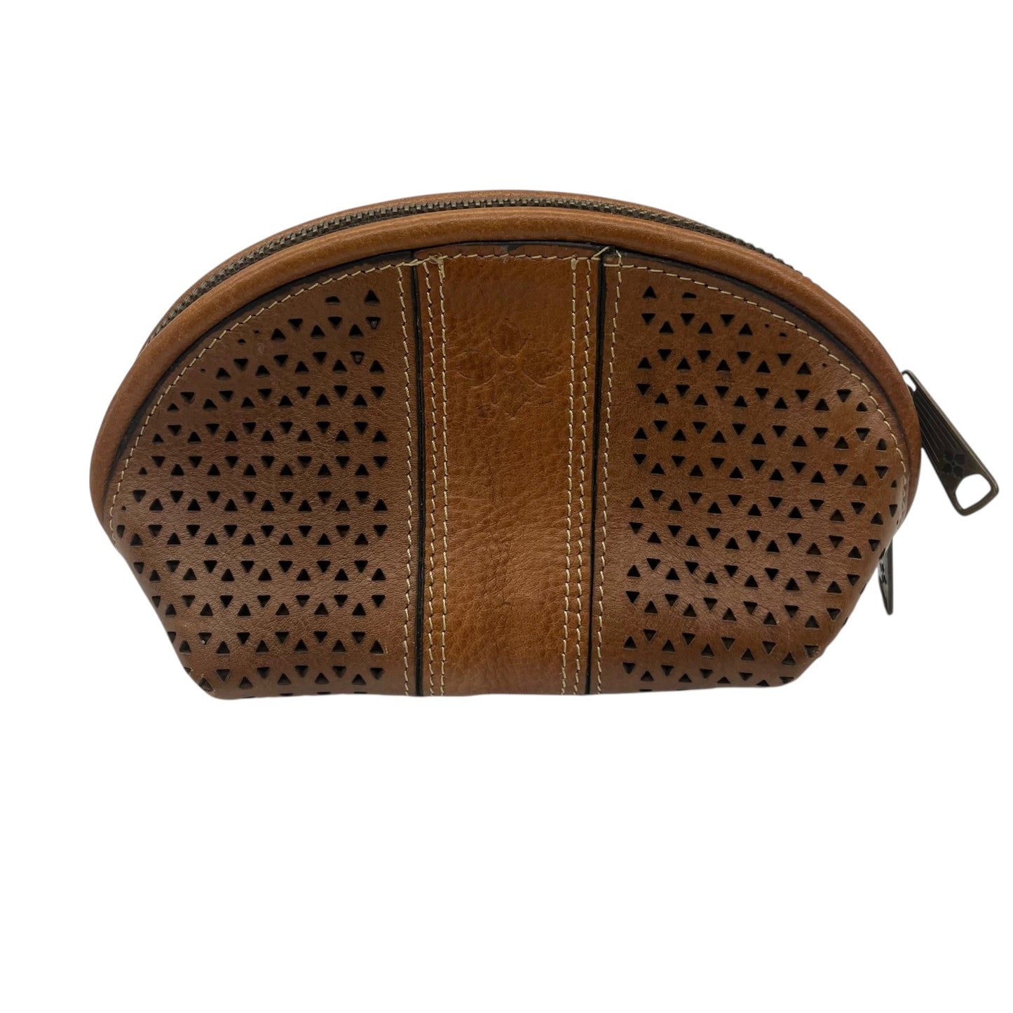 Makeup Bag Designer By Patricia Nash In Brown, Size:Small