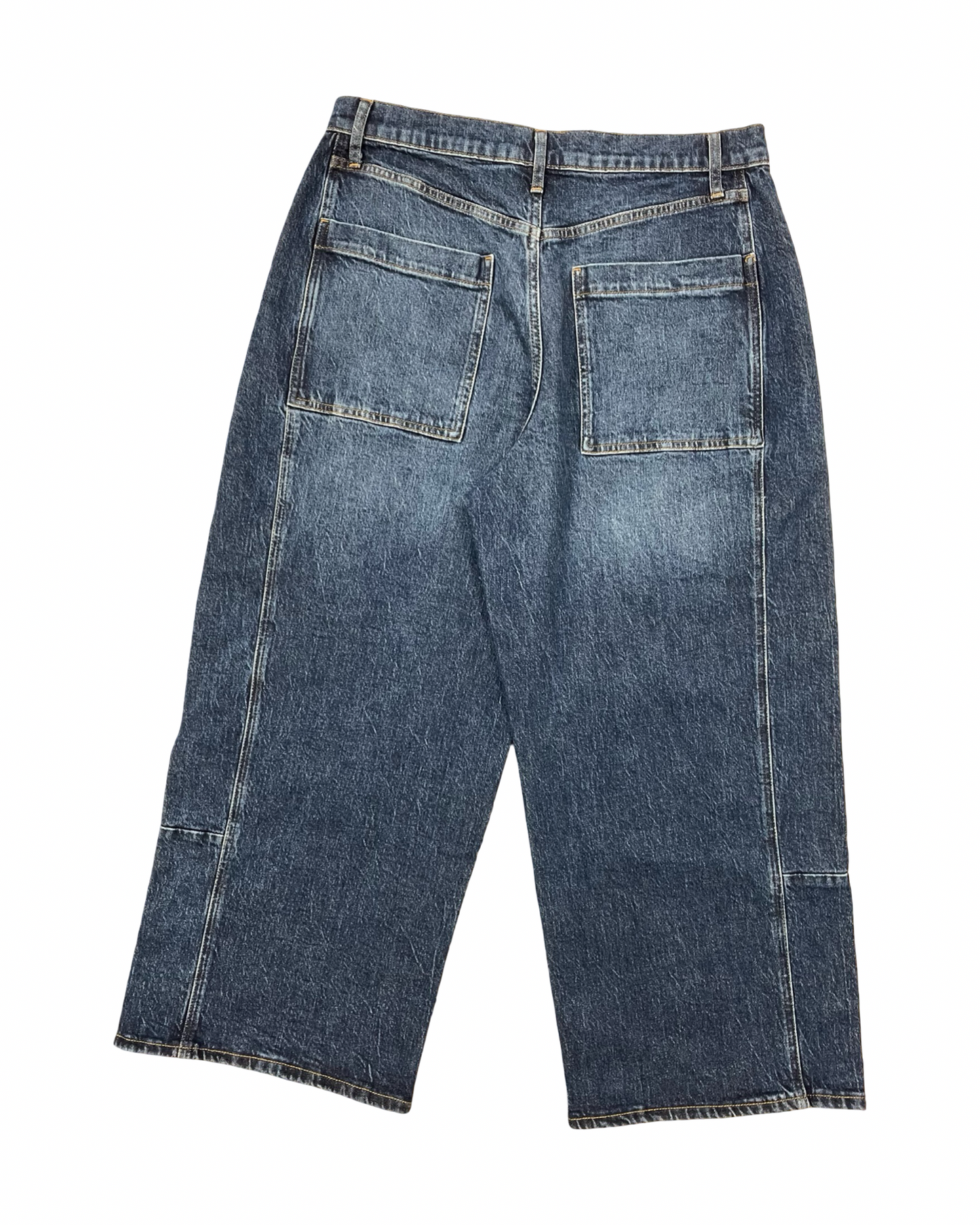 Jeans Wide Leg By Ana In Blue Denim, Size:14