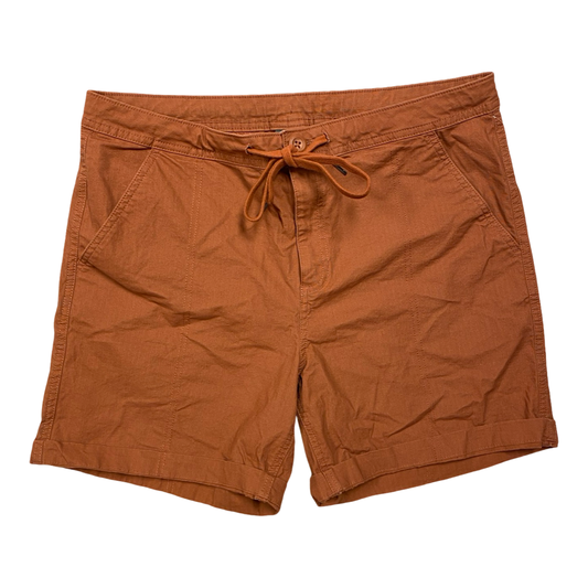 Shorts By Eddie Bauer In Orange, Size:12