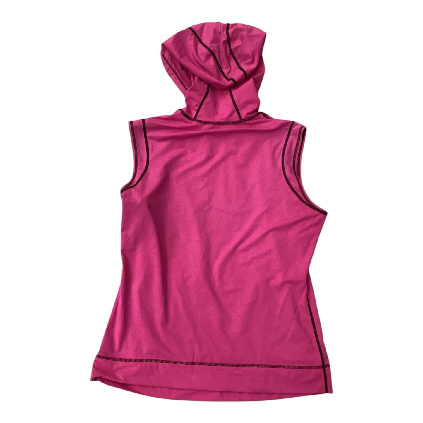 Top Sleeveless By Athleta In Pink & Tan, Size:L