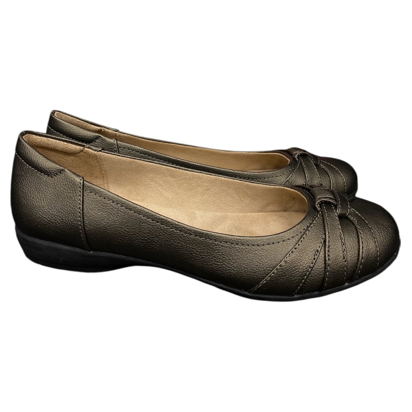 Shoes Flats By Naturalizer In Bronze, Size:9