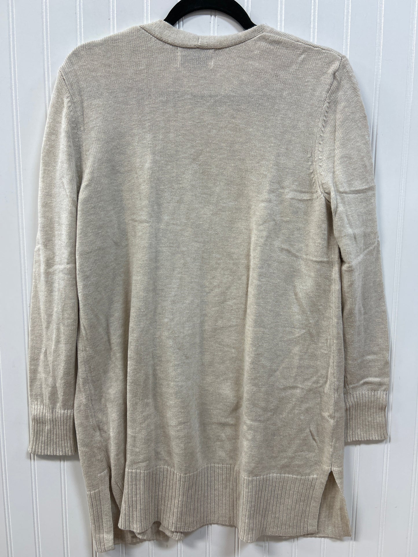 Sweater Cardigan By Old Navy In Cream, Size:L