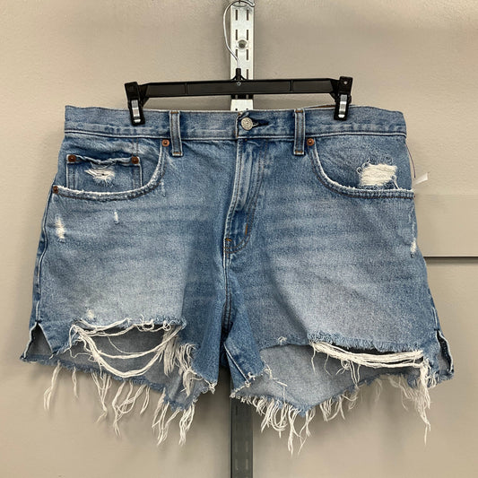 SHORTS by ABERCROMBIE AND FITCH In BLUE DENIM, Size: 12
