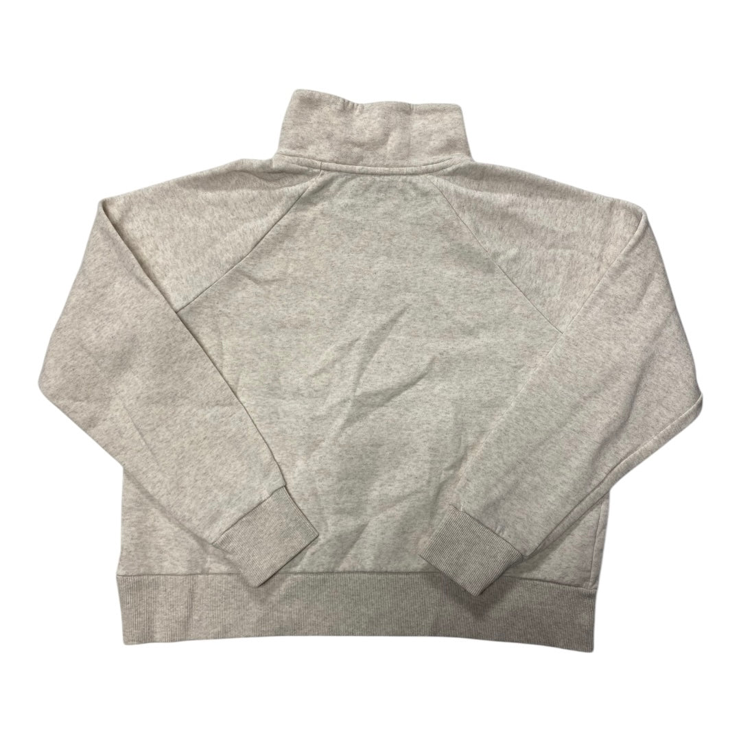 Athletic Sweatshirt Collar By Under Armour In Cream, Size:S