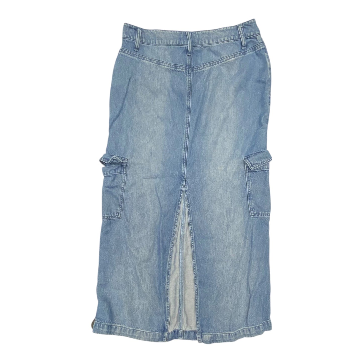 Skirt Maxi By Cloth & Stone In Blue Denim, Size:2