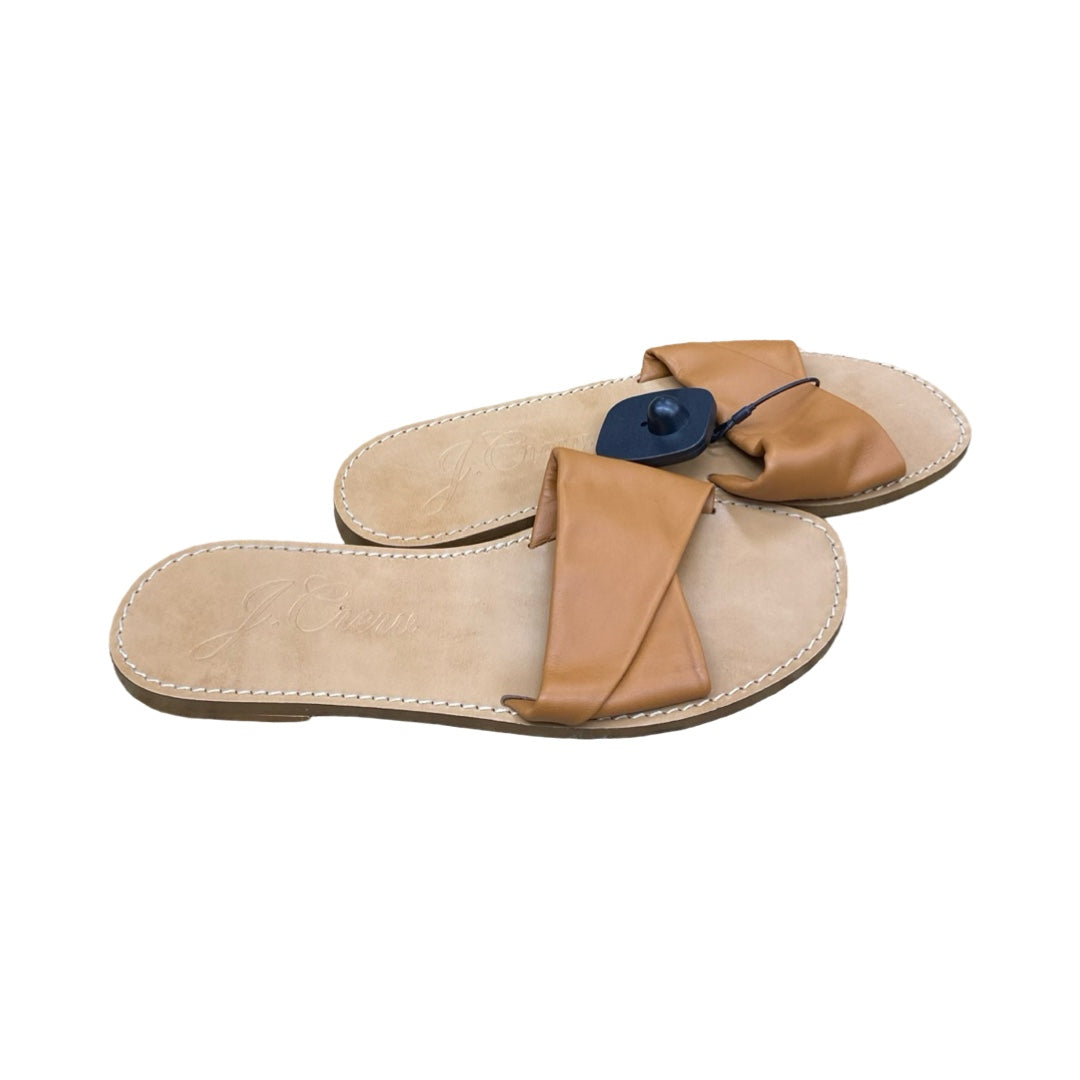 Shoes Flats By J. Crew In Brown, Size:8