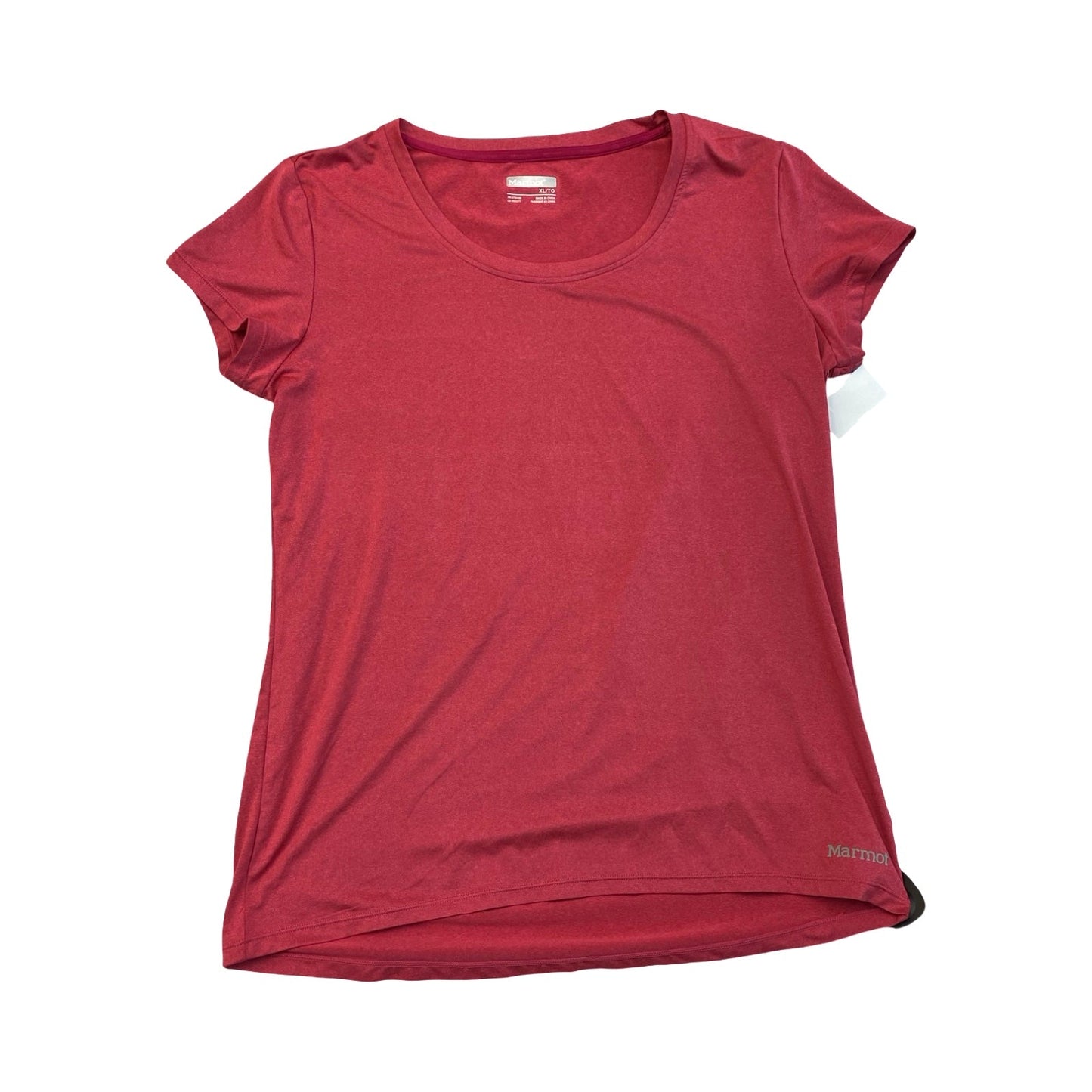 Athletic Top Ss By Marmot In Pink, Size:Xl