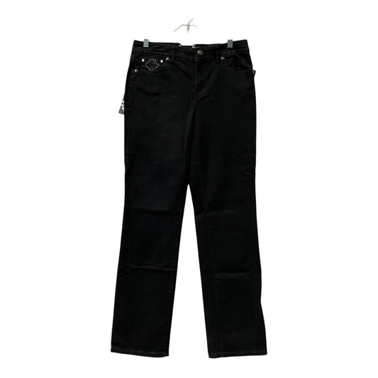 Jeans Straight By Style And Company In Black, Size:10