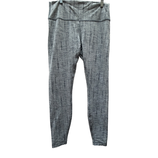 Athletic Leggings By Lululemon In Grey, Size:L