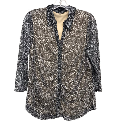 Top Ls By Cable And Gauge In Animal Print, Size:L