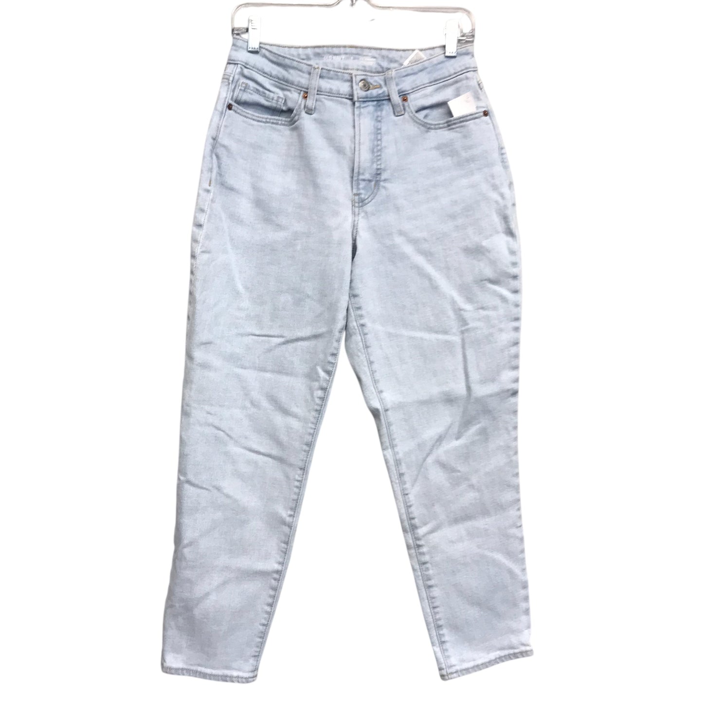 Jeans Straight By Old Navy In Blue Denim, Size:8