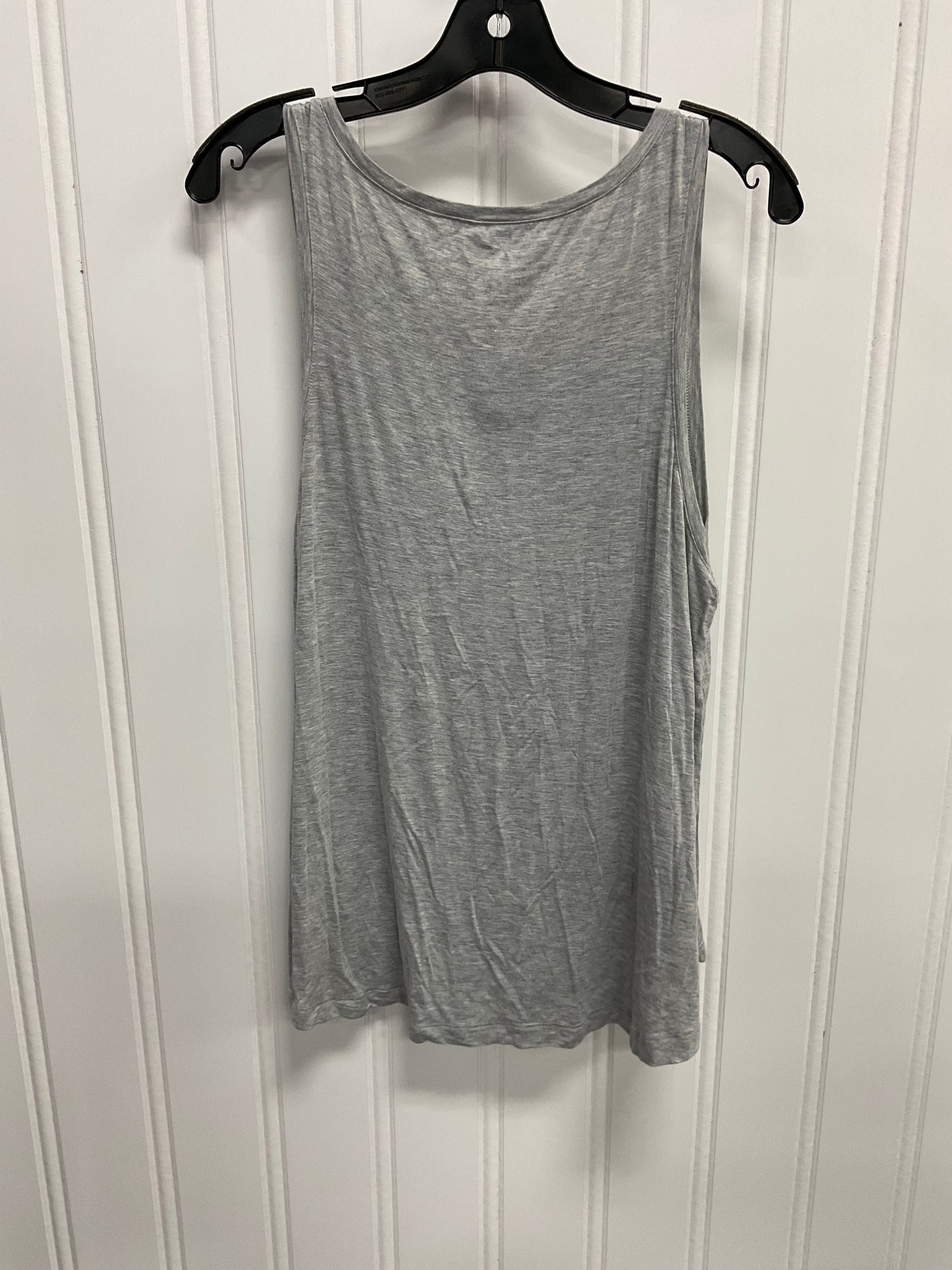 Top Sleeveless By American Eagle In Blue & Grey, Size:Xl