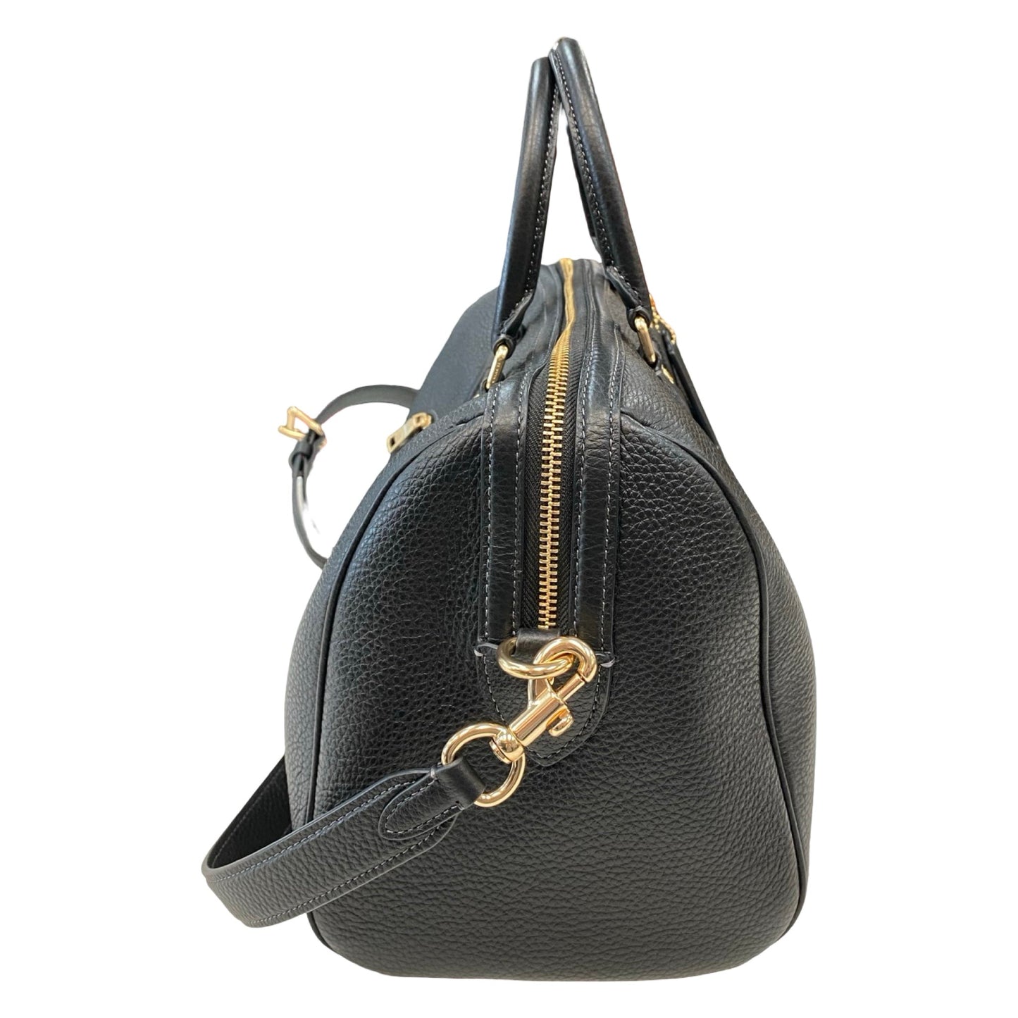 Handbag Designer By Coach In Black, Size:Medium