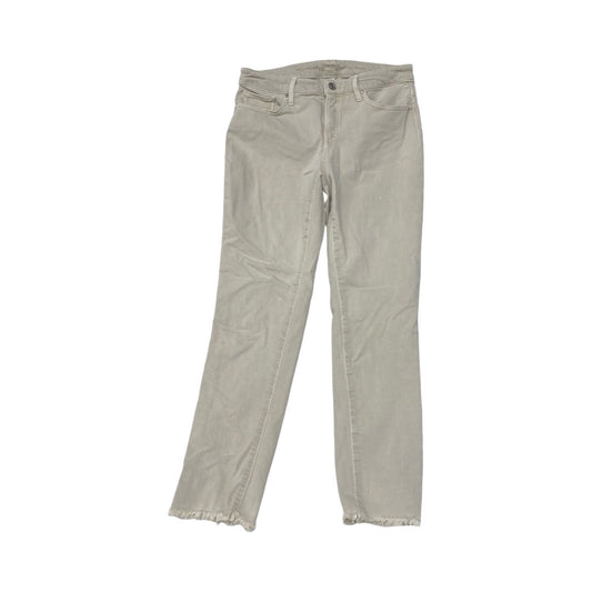 Jeans Straight By Chicos In Brown Denim, Size:4