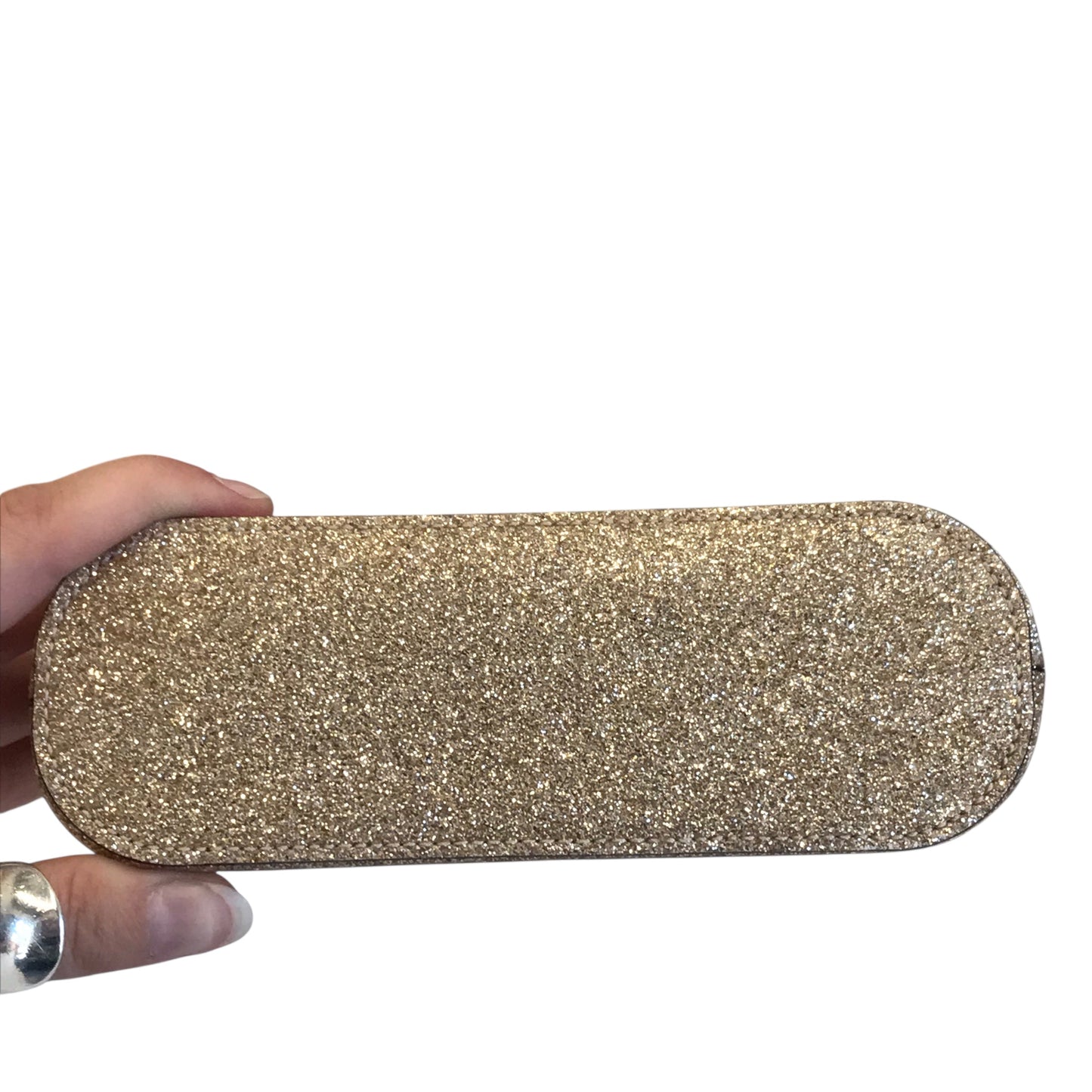 Makeup Bag Designer By Kate Spade In Gold, Size:Small