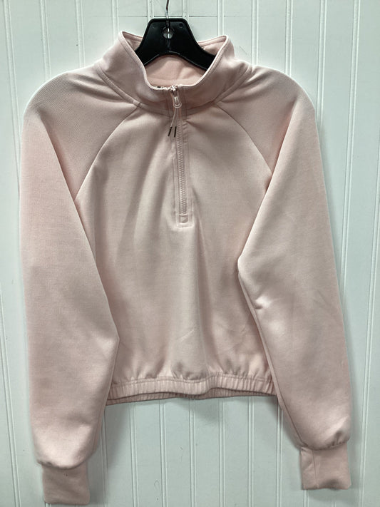 Athletic Top Ls Collar By Bearpaw In Pink, Size:M