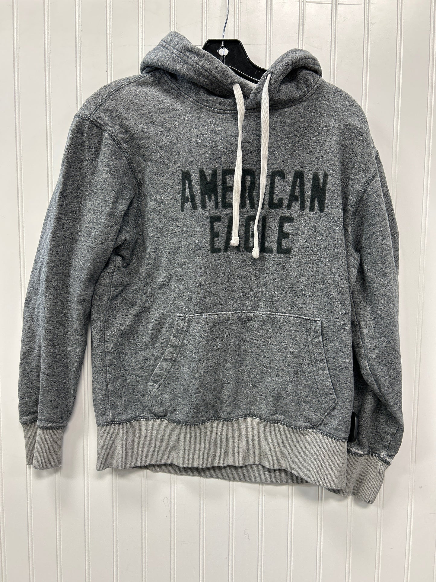 Sweatshirt Hoodie By American Eagle In Grey, Size:S