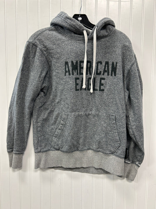 Sweatshirt Hoodie By American Eagle In Grey, Size:S