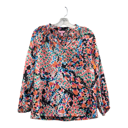 Top Ls Designer By Lilly Pulitzer In Pink, Size:Xs