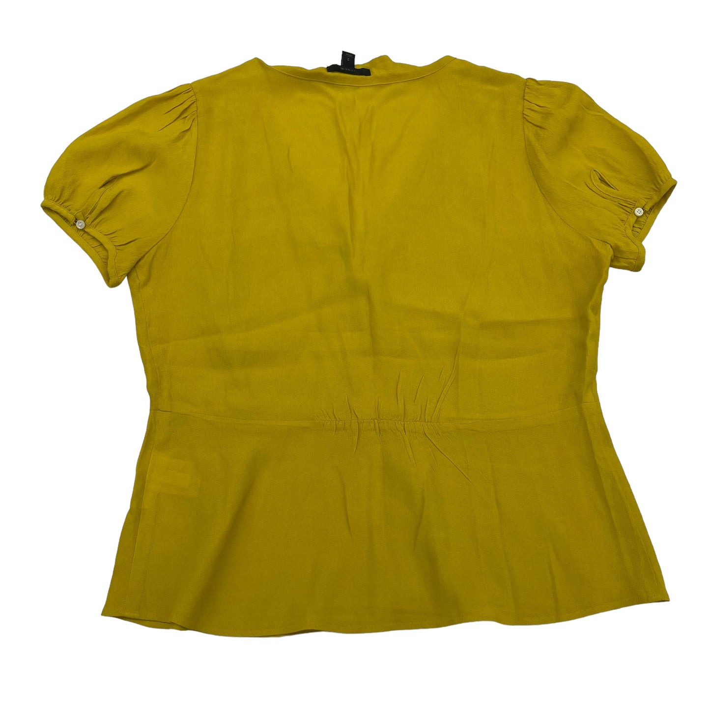 YELLOW TOP SS by J. CREW Size:XS