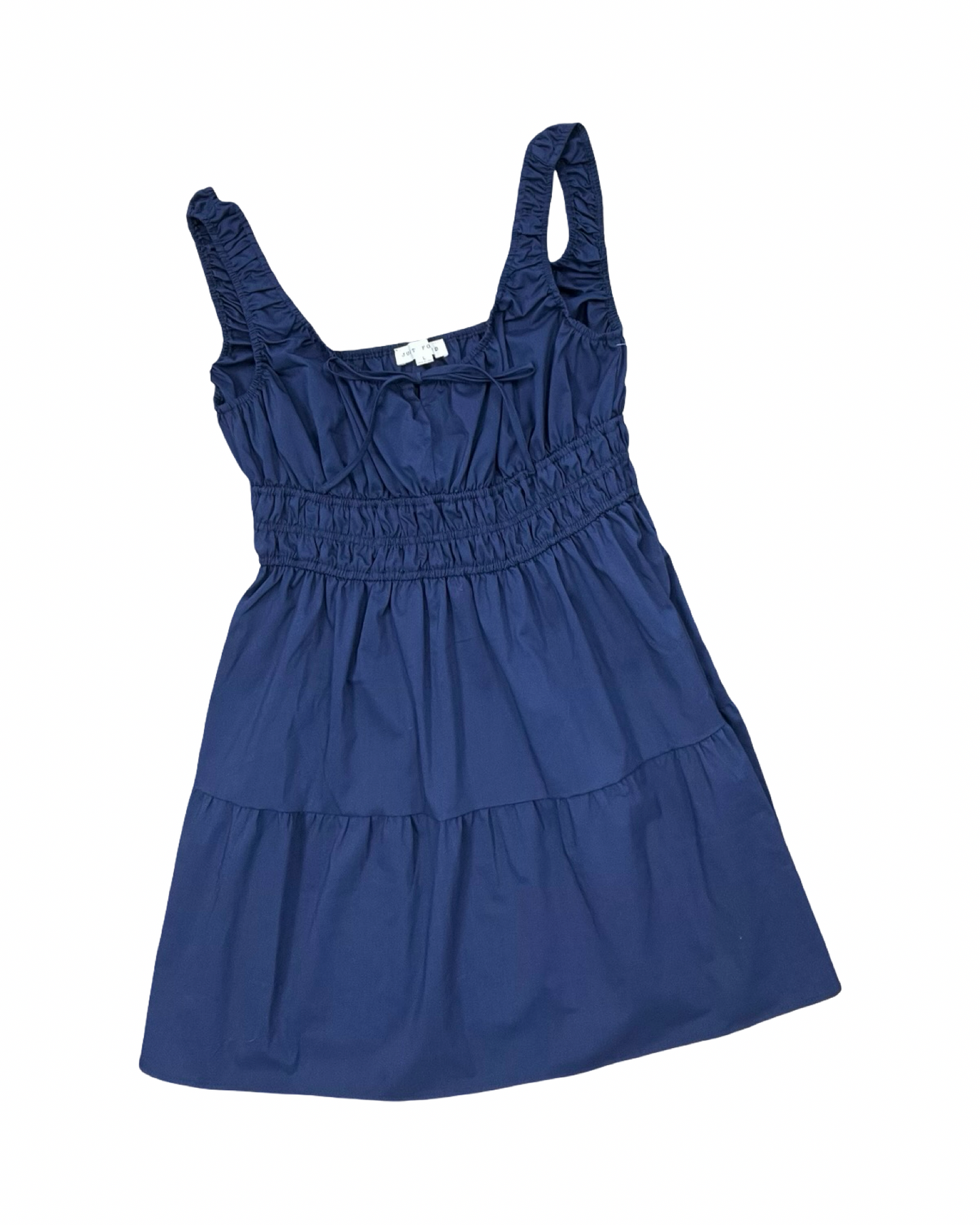 Dress Casual Midi By Clothes Mentor In Navy, Size:L