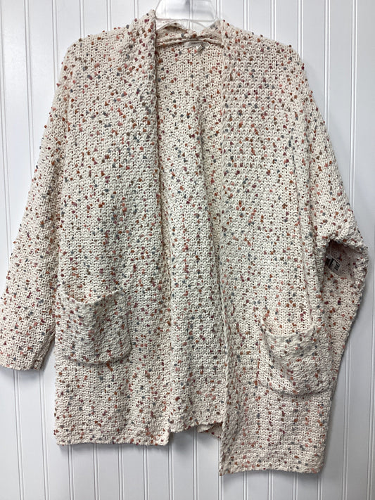 Sweater Cardigan By Maurices In Cream, Size:1X