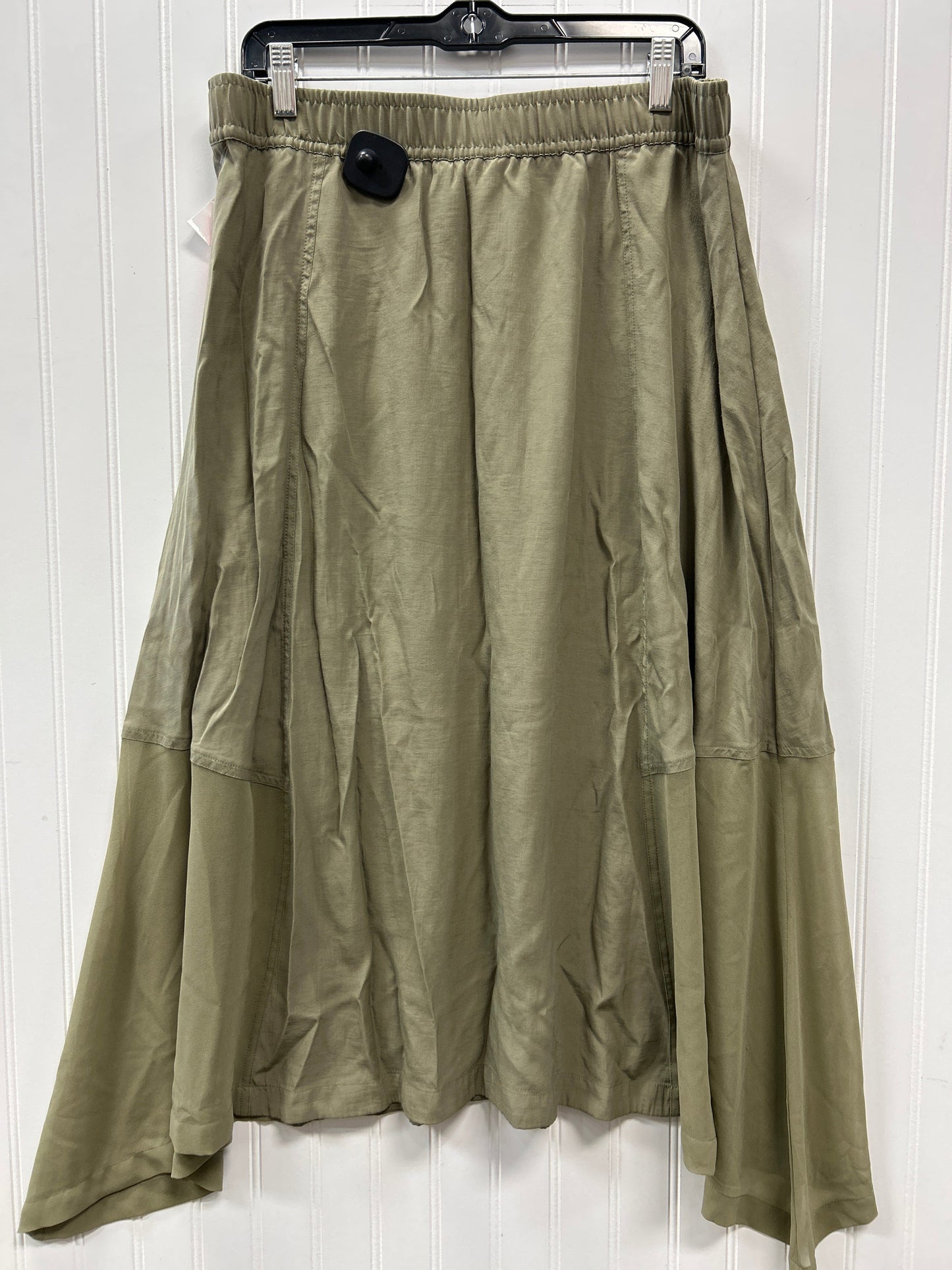 Skirt Maxi By Dkny In Green, Size:L